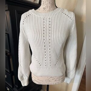 H&M Cream Knit Sweater